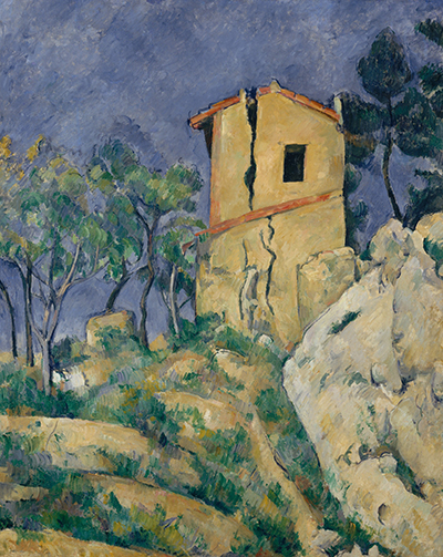 The House with the Cracked Walls Paul Cezanne